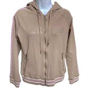 Vertigo Paris Bling Hoodie With Logo On Chest And Hood. Runs small.